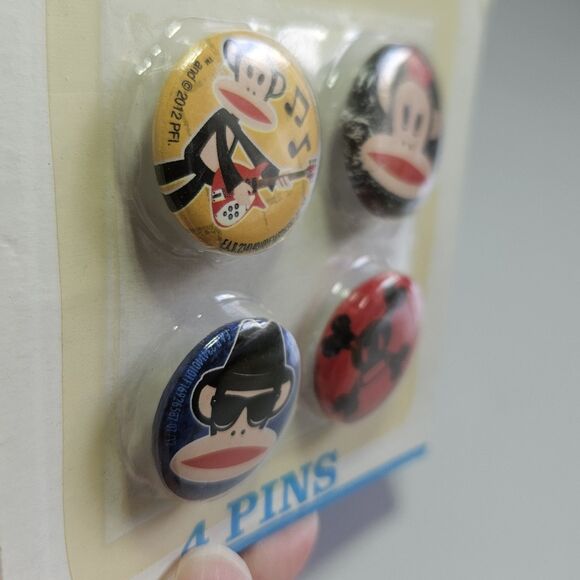 *Sale*NEW Paul Frank for Target 4 Julius Monkey Rock Star Guitarist Guitar Retro - Picture 4 of 9